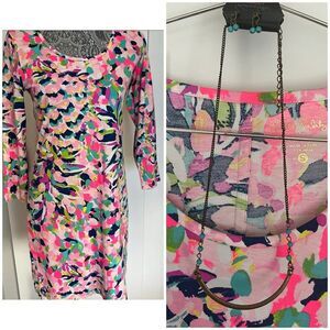 Lilly Pulitzer Dress and New with tags Necklace Set